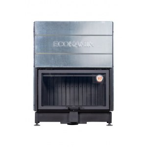 Каминная топка Экокамин ВЕГА 1000 KB черный шамот