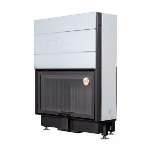 Каминная топка Экокамин ВЕГА 1000 KB черный шамот