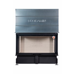 Каминная топка Экокамин ДЕЛЬТА 1200 три стекла принтинг