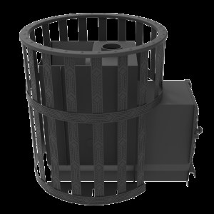 Банная печь Берёзка "Викинг" 24 (сетчатый кожух)