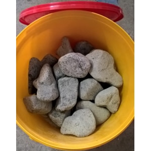 Камни для бани габбро-диабаз обвалованный 15 кг
