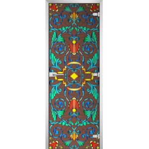 Дверь межкомнатная серия Stained Glass-07
