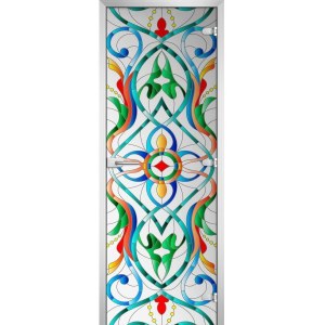 Дверь межкомнатная серия Stained Glass-08