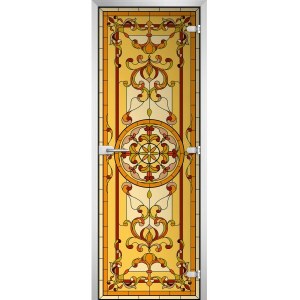 Дверь межкомнатная серия Stained Glass-13