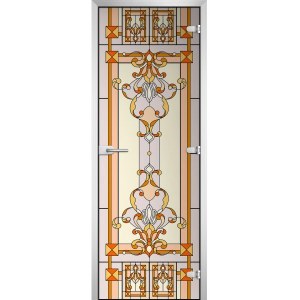 Дверь межкомнатная серия Stained Glass-14