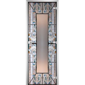 Дверь межкомнатная серия Stained Glass-18