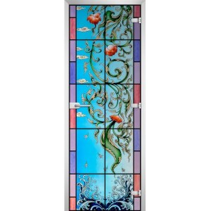 Дверь межкомнатная серия Stained Glass-20