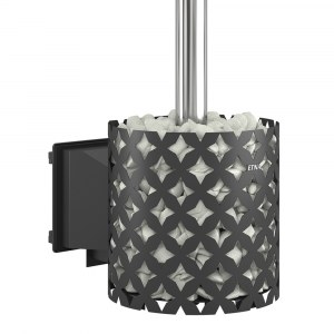 Чугунная печь для бани ЭТНА 18 (Панорама)"М"