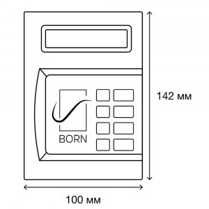 Пульт управления BORN CP-mini 15