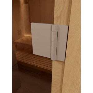 Дверь для бани фаворит"бронза прозрачная" коробка ольха