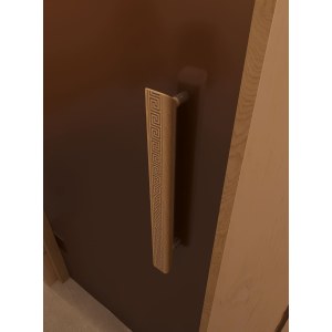 Дверь для бани фаворит"бронза матовая" коробка ольха