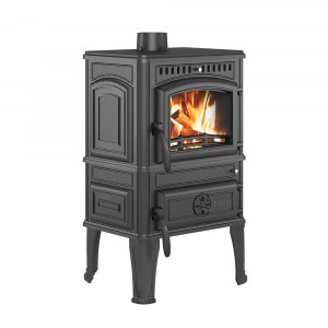 Печь-камин Везувий LV-12S "Антрацит"