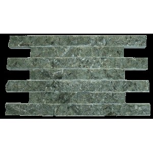 Плитка рваный камень змеевик 200х30х15 мм