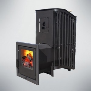 Дровяная печь Варвара Терма-Каменка Панорама удлиненная топка