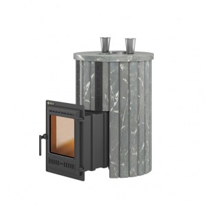 Печь для бани Эверест "Steam Master" 30 ЧУГУН Ламель Талькохлорит, S-20