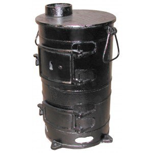 Печь дачная чугунная "БУРЖУЙКА" ПОВ-57