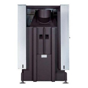 Каминная топка Экокамин ДЕЛЬТА 800 L два стекла левая принтинг